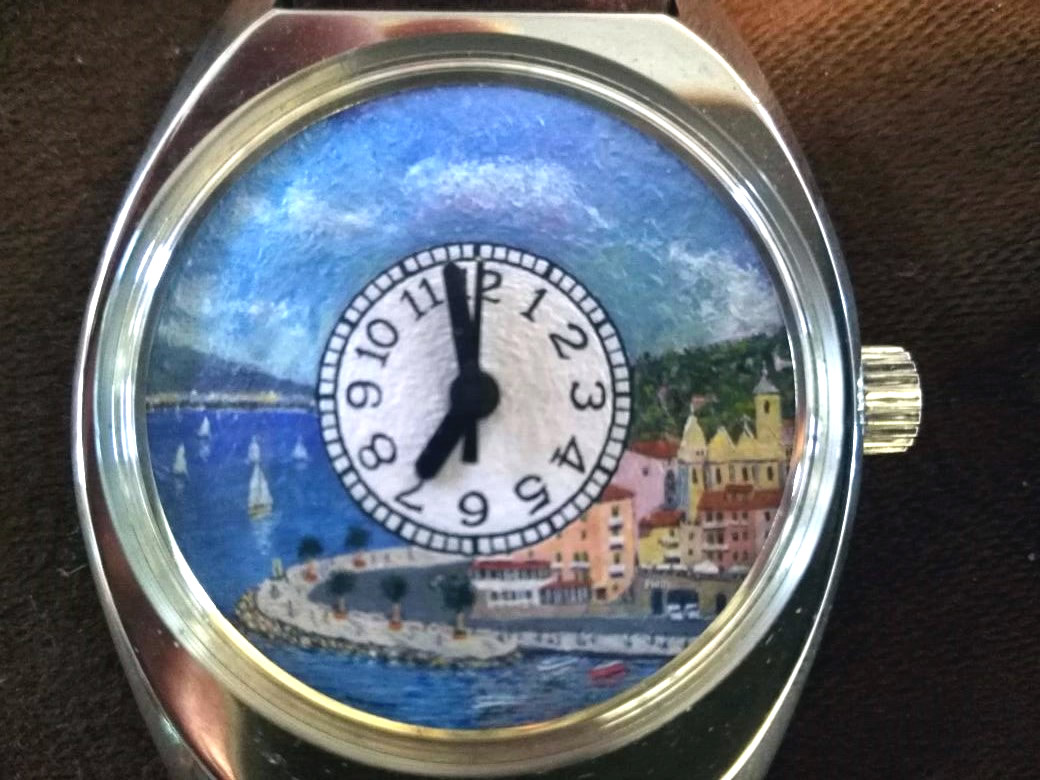 Al momento stai visualizzando Il tuo orologio dipinto a mano: un ritratto, un paesaggio, un quadro famoso